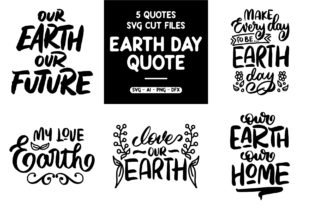 5 Quote Earth Day Graphics and Crafts