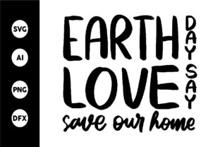 Earth Love Days: Graphics for Crafts and Digital Selling