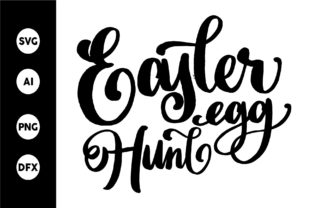 Easter Egg Hunt Graphics for Crafts Projects