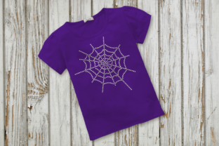 Spiderweb Rhinestone Template: Graphics for Crafts