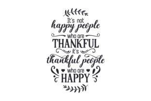 Thankful People & Crafts
